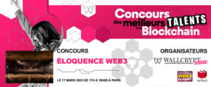 Concours éloquence web3 17 mars 2023 à Paris